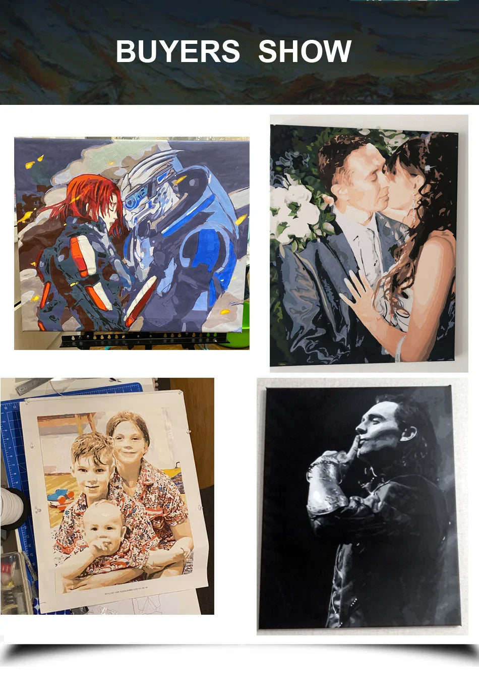 Personalized Photo to Painting – Handmade Canvas Art Gift