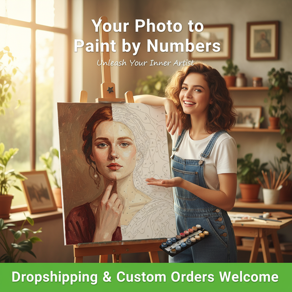 Personalized Photo to Painting – Handmade Canvas Art Gift
